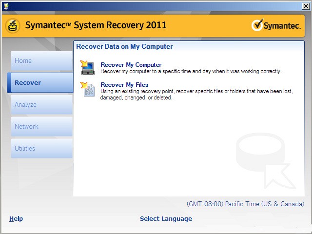 symantec system recovery iso
